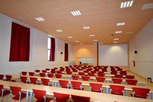 Aula en la Facultad de Derecho Valladolid