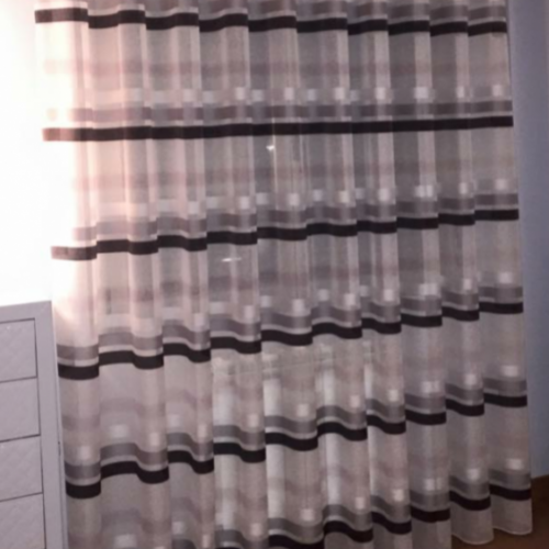 Cortina Onda Perfecta en un dormitorio moderno