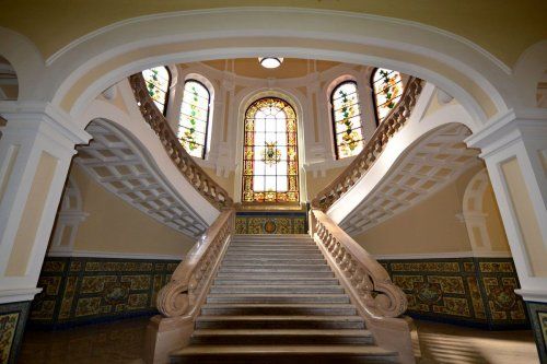 Escaleras de la Facultad de Derecho Valladolid