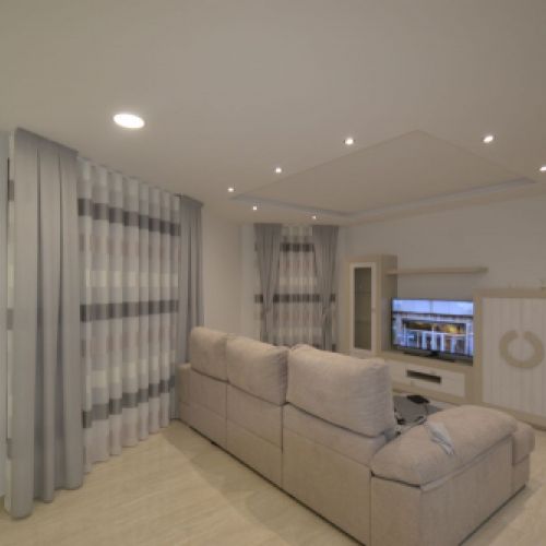 Cortinas Ondas Perfectas en un salón
