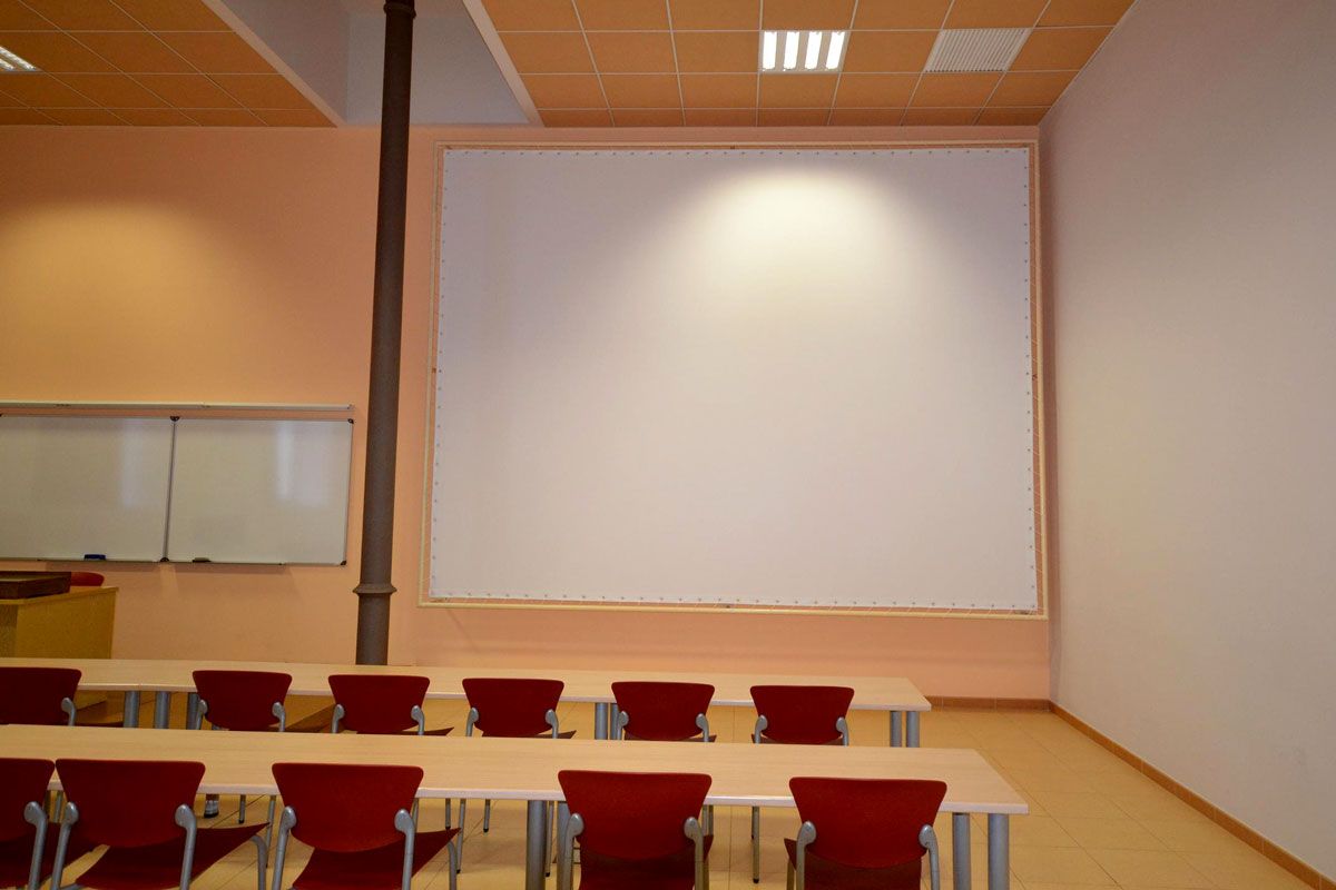 Aula en la Facultad de Derecho Valladolid